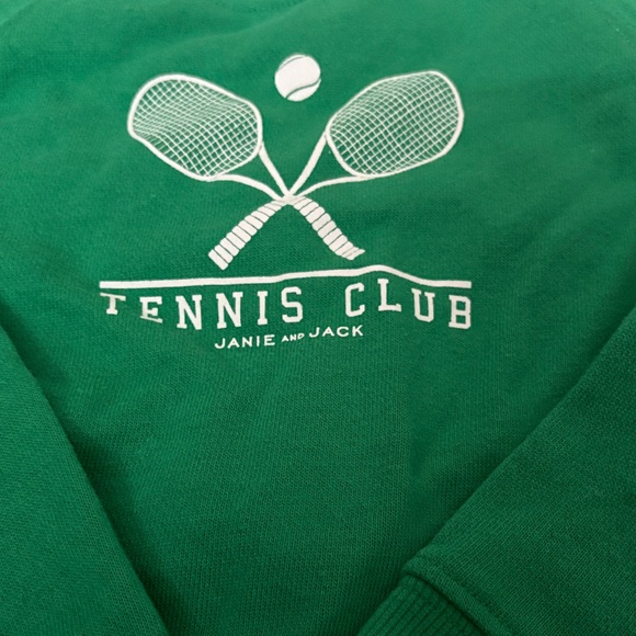 Janie and Jack Green Graphic Sweatshirt - Picture 5 of 5